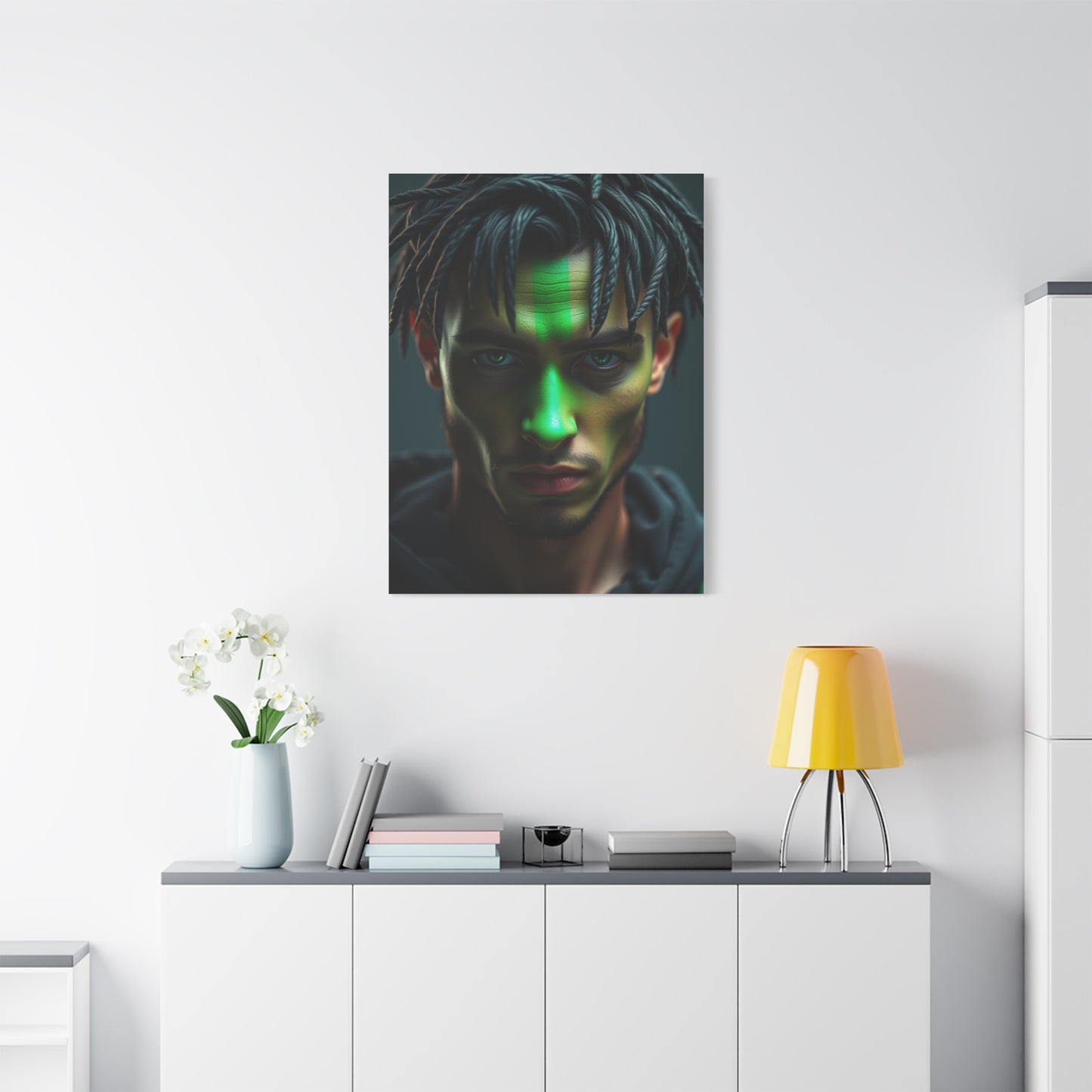 Chartreuse Majesty Artwork Wall Art & Canvas Print