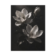 Charcoal Magnolia Floral Wall Art & Canvas Print