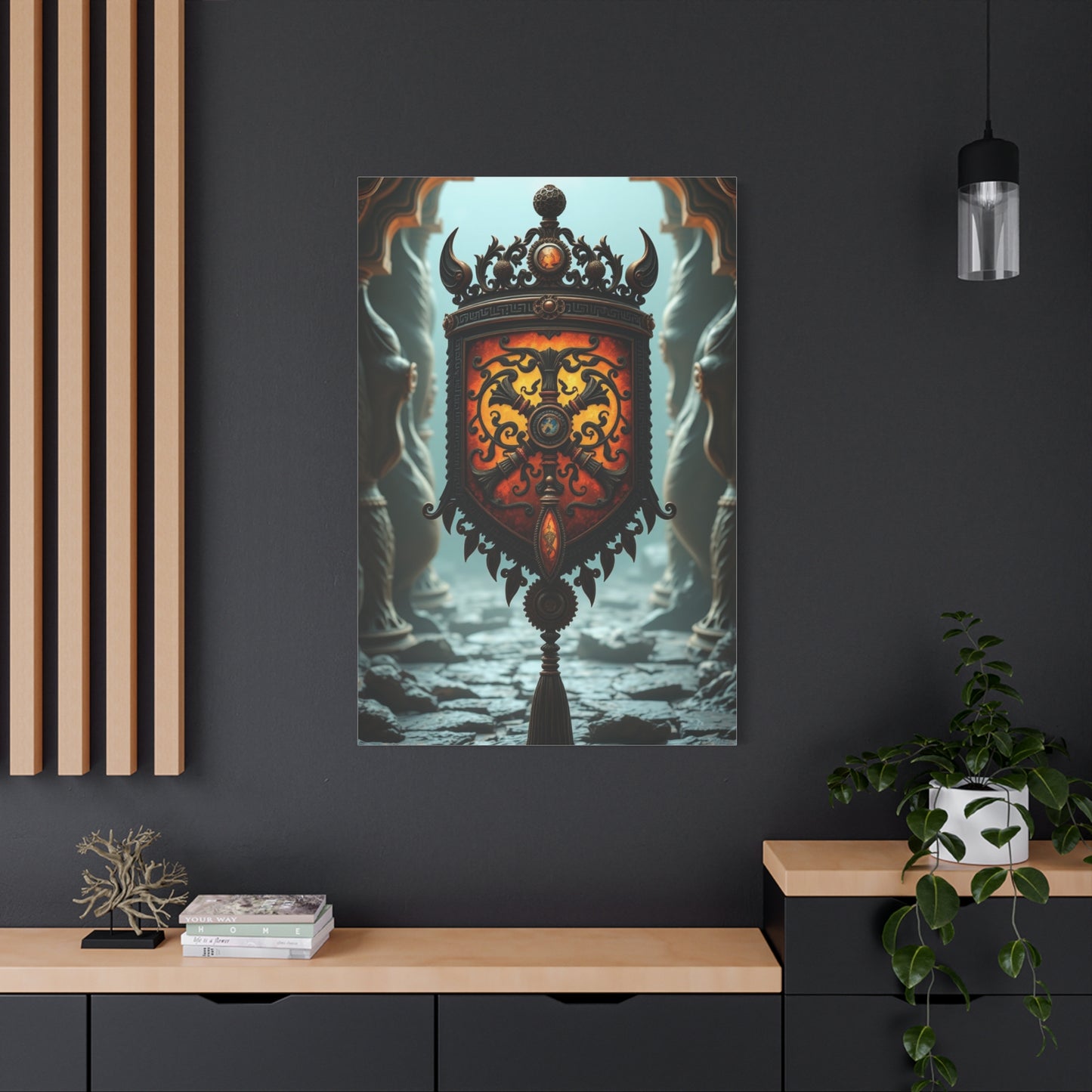 Archaic Elegance Wall Piece