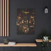 French Bulldog Poker Club Wall Art & Canvas Print