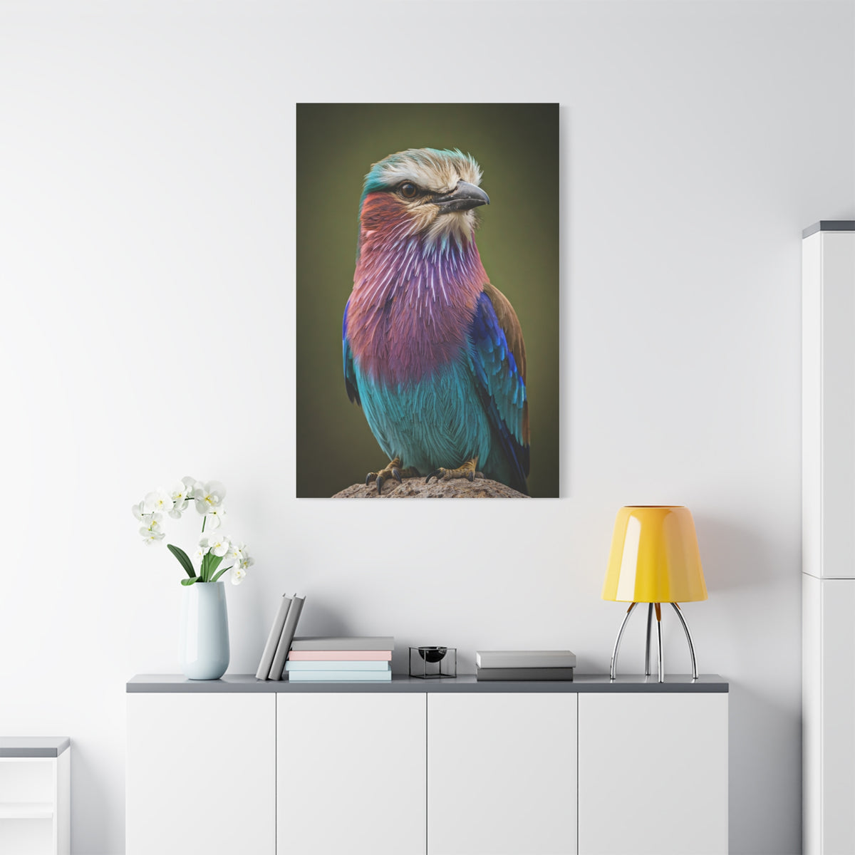 Lilac-Breasted Roller Serenity Wall Art & Canvas Prints