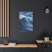 Dynamic Ocean Curl Motion Detail Wall Art & Canvas Print