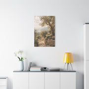 Olive Grove Coastal Serenity Wall Art & Canvas Print