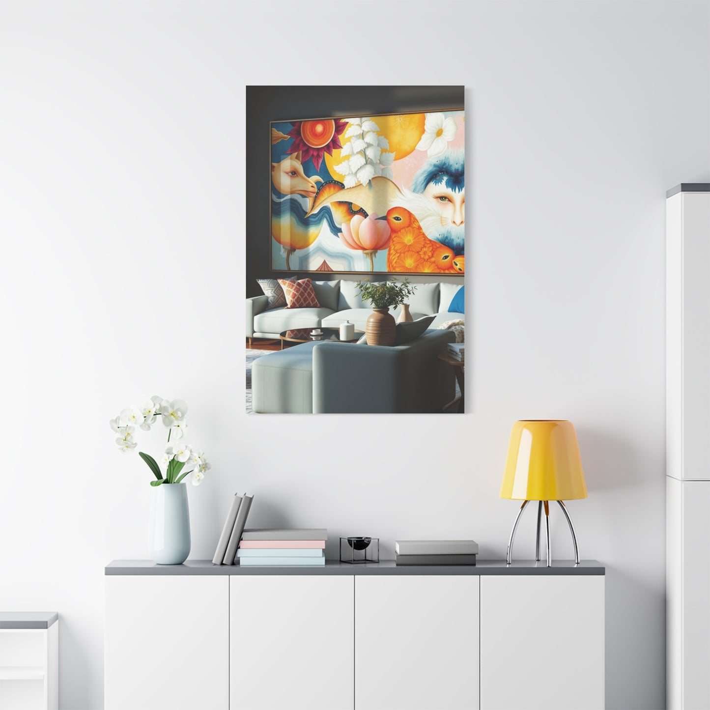 Vision Large Art for Living Room Art Art Wall Art & Canvas Print