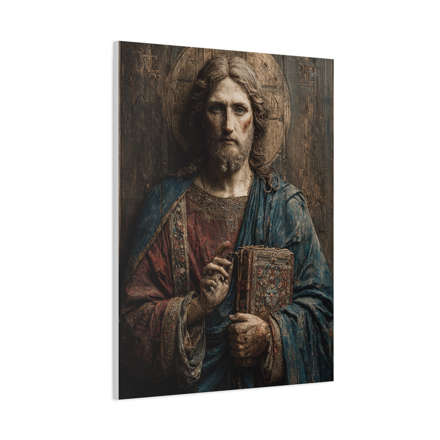 Sacred Icon of Christ Eternal Presence Wall Art & Canvas Print