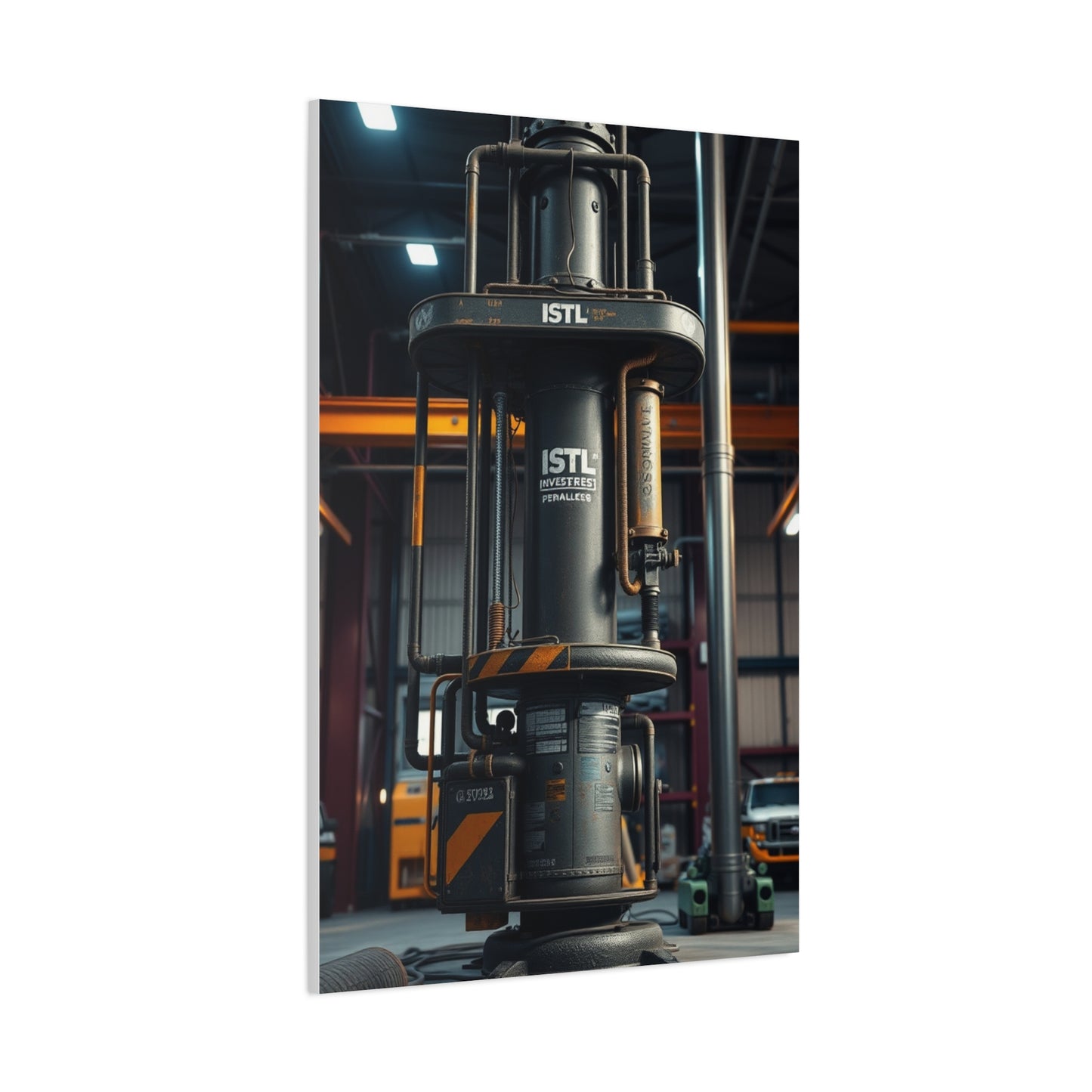 Vision Industrial Art Art Wall Art & Canvas Print