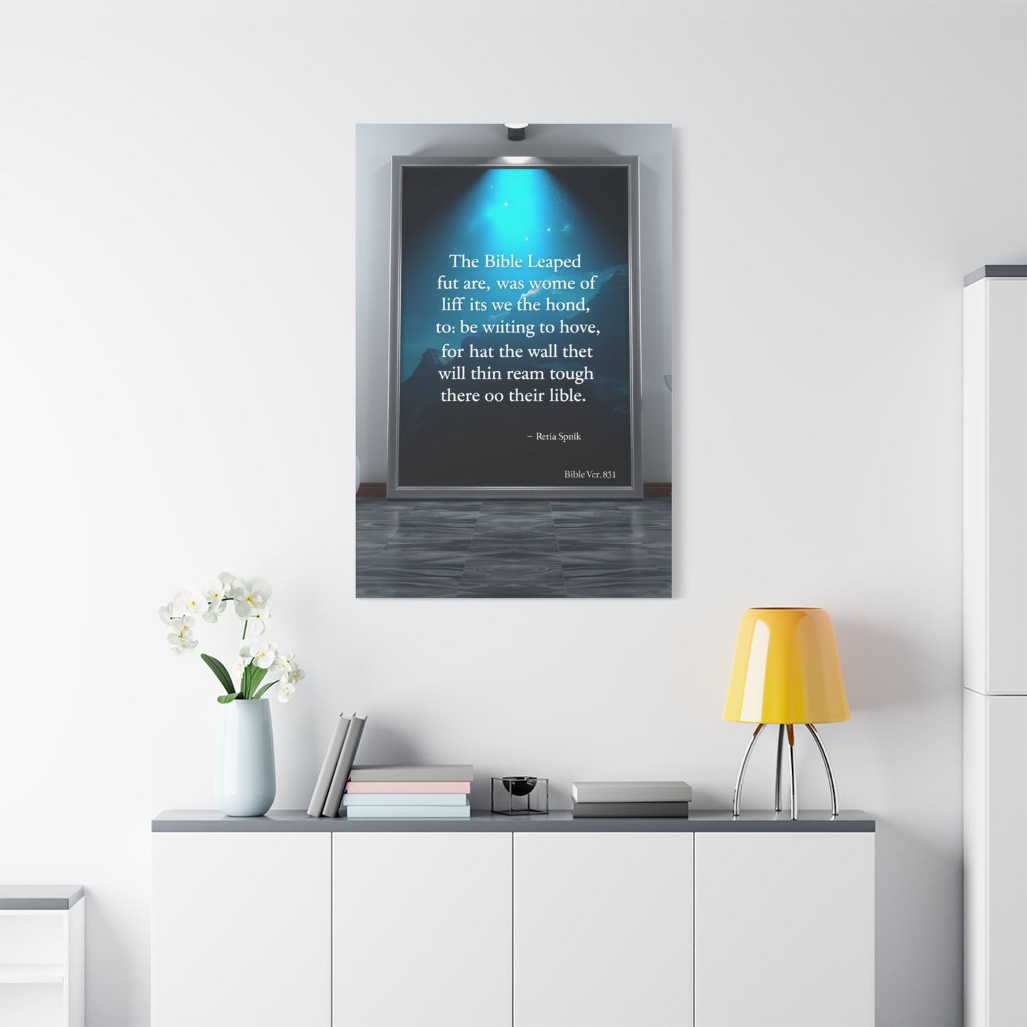 Masterpiece Bible Verse Art Vision Wall Art & Canvas Print