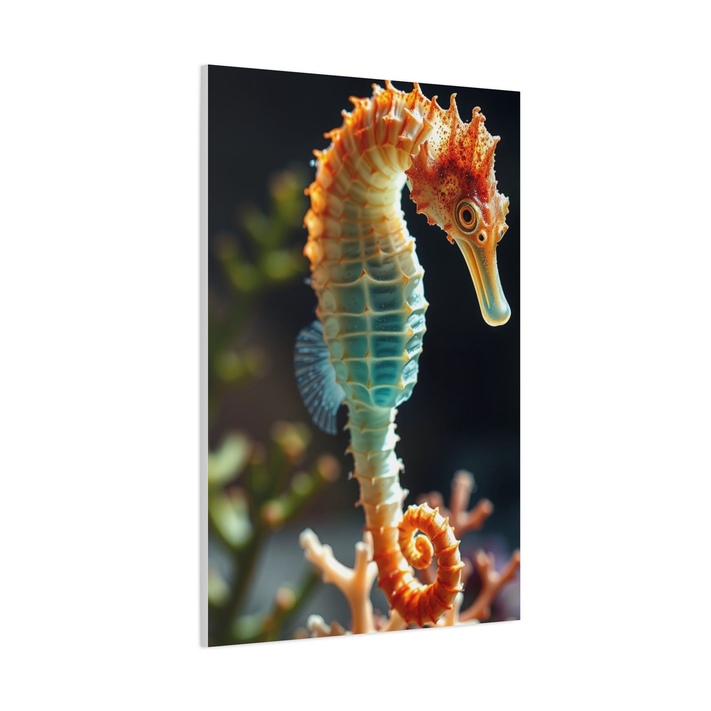 Vision Seahorse Art Art Wall Art & Canvas Print