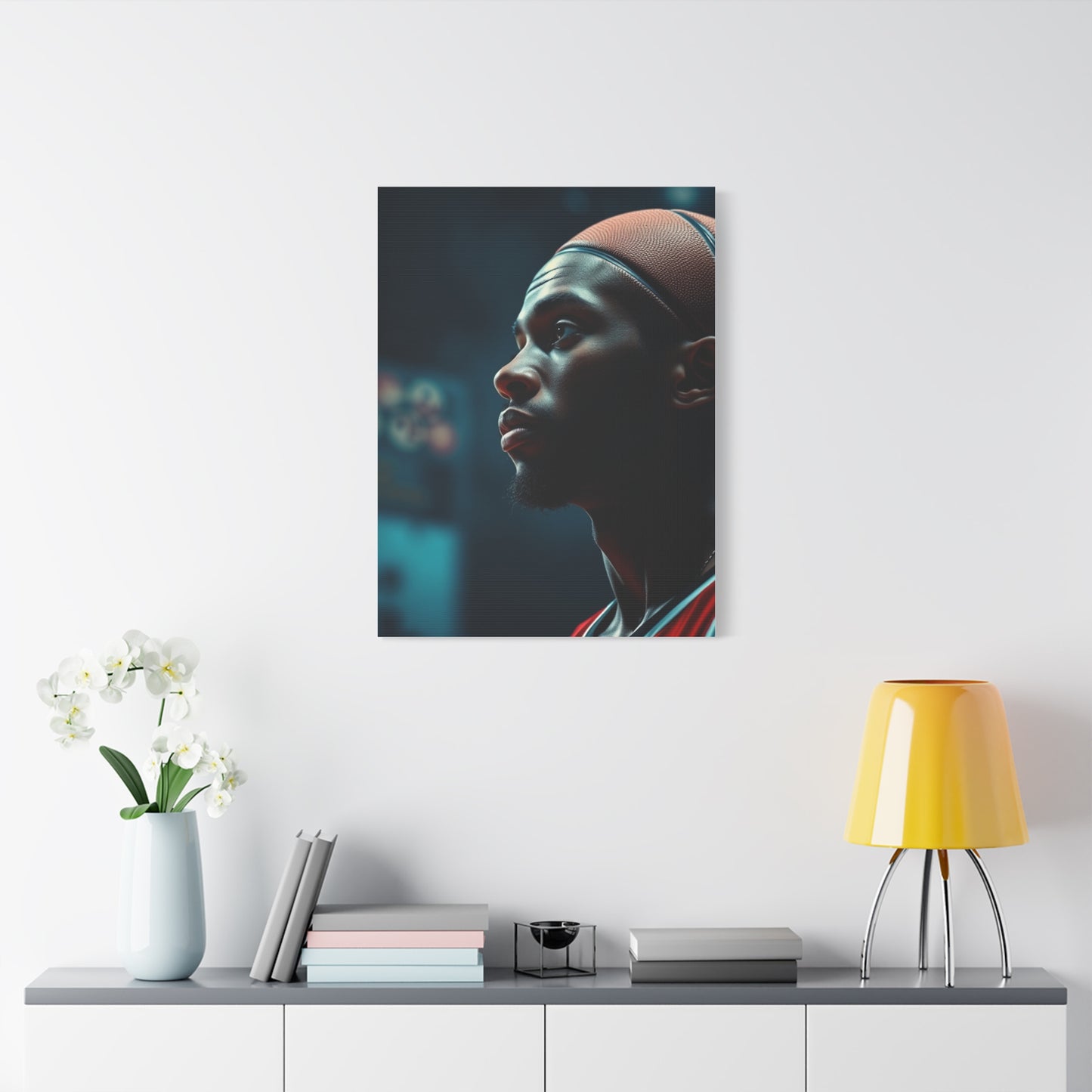 Supreme Basketball Art Beautiful Collection Wall Art & Canvas Print