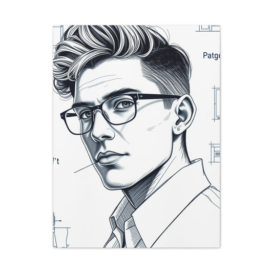 Supreme Art Collection Blueprint & Patent Sketches  Wall Art & Canvas Print