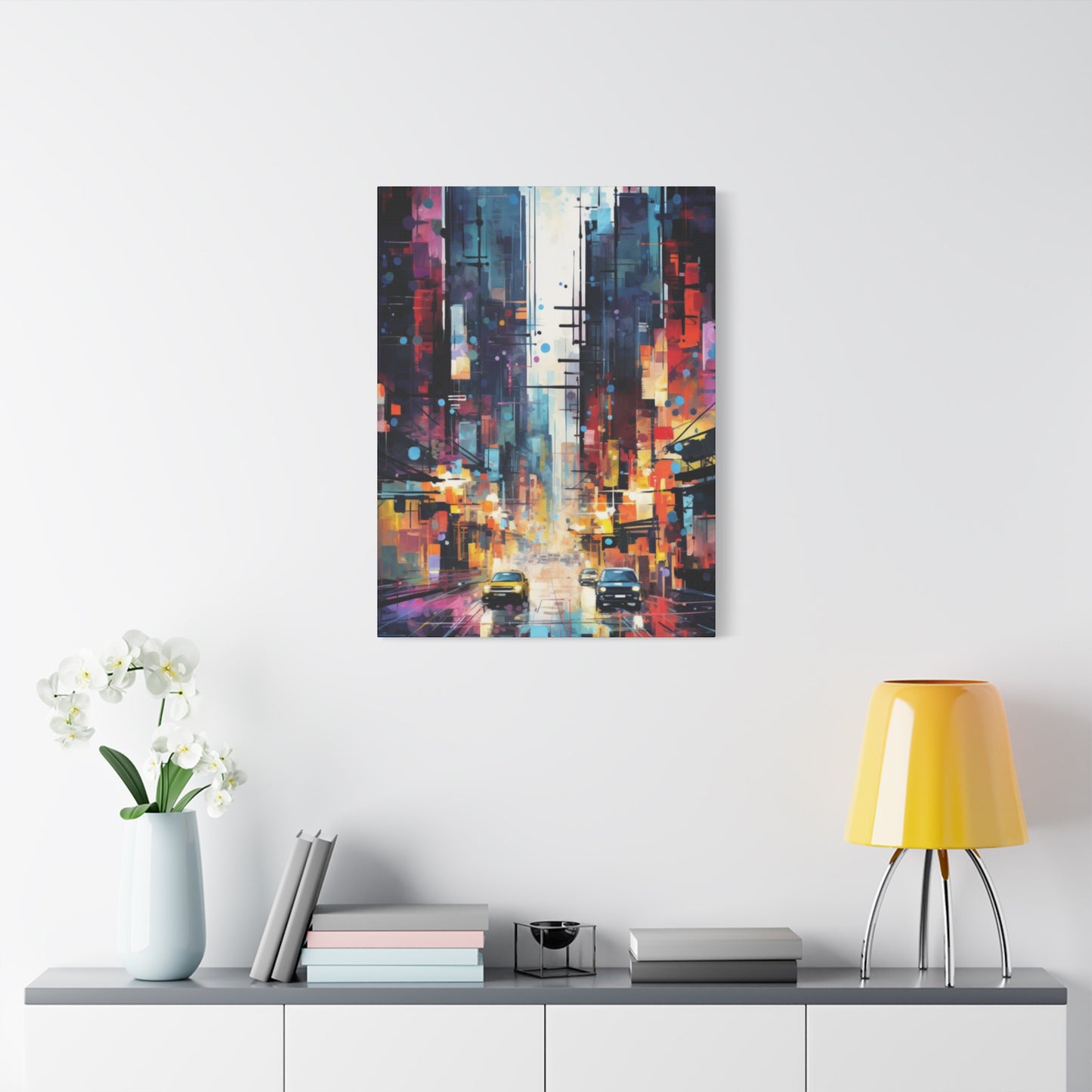 Raining Streets Of New York City Wall Art & Canvas Prints
