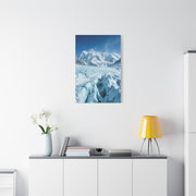 Glacial Mountain Valley Wall Art & Canvas Print