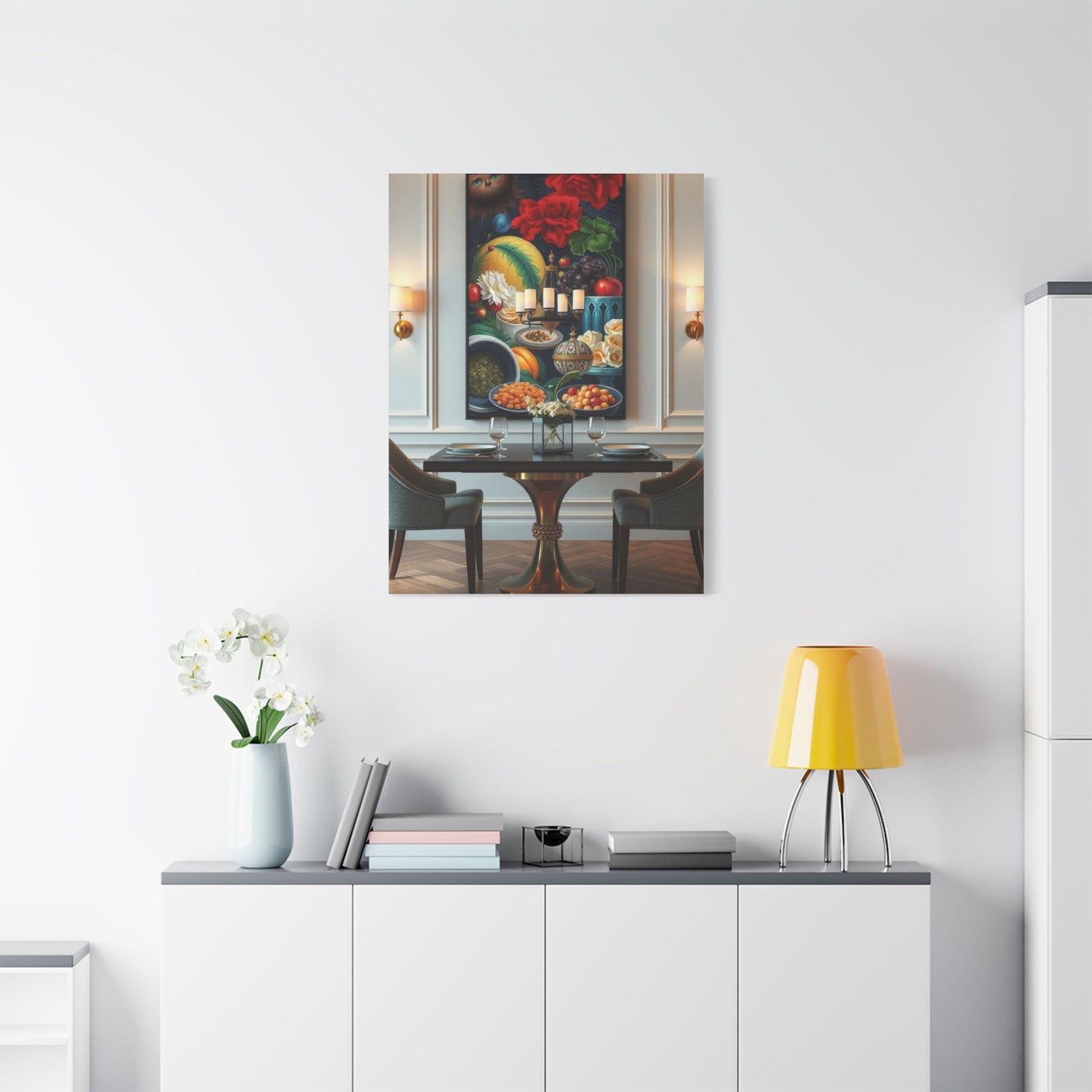 Epicurean Symphony Canvas Wall Art & Canvas Print