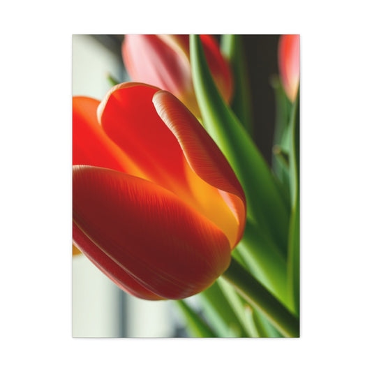 Supreme Tulip Flower Art Beautiful Collection Wall Art & Canvas Print