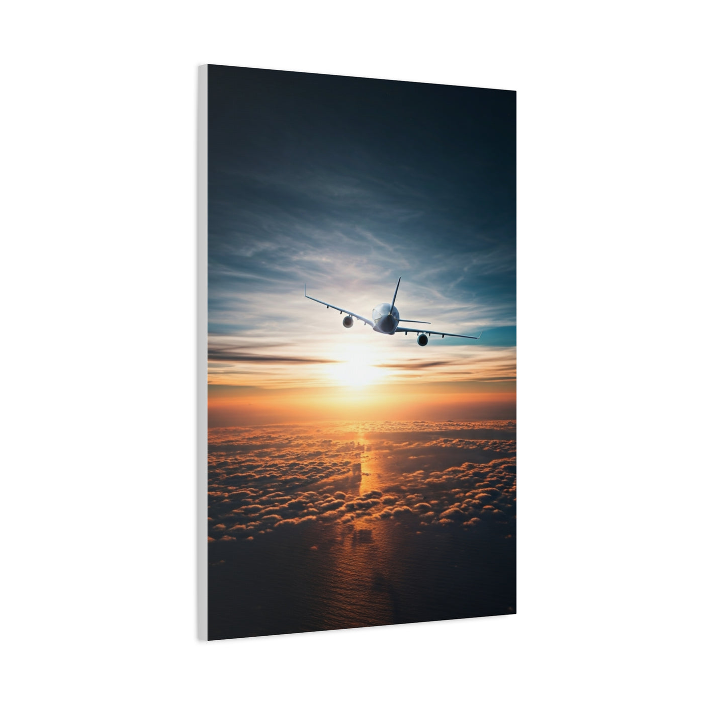 Skyward Sunset Departure Wall Art & Canvas Prints