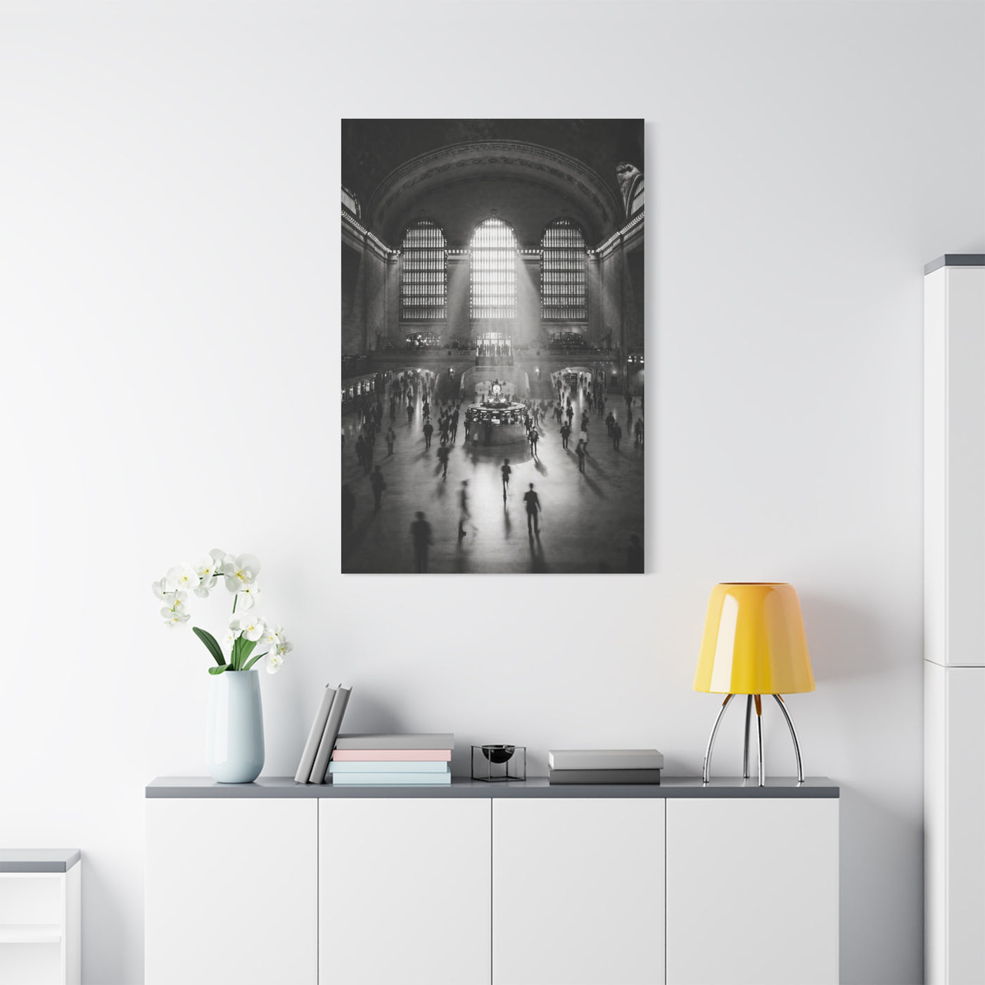 Grand Central Light & Motion Study Wall Art & Canvas Print