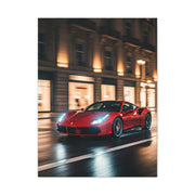 Ferrari 488 GTB City Boulevard Elegance Wall Art & Canvas Prints