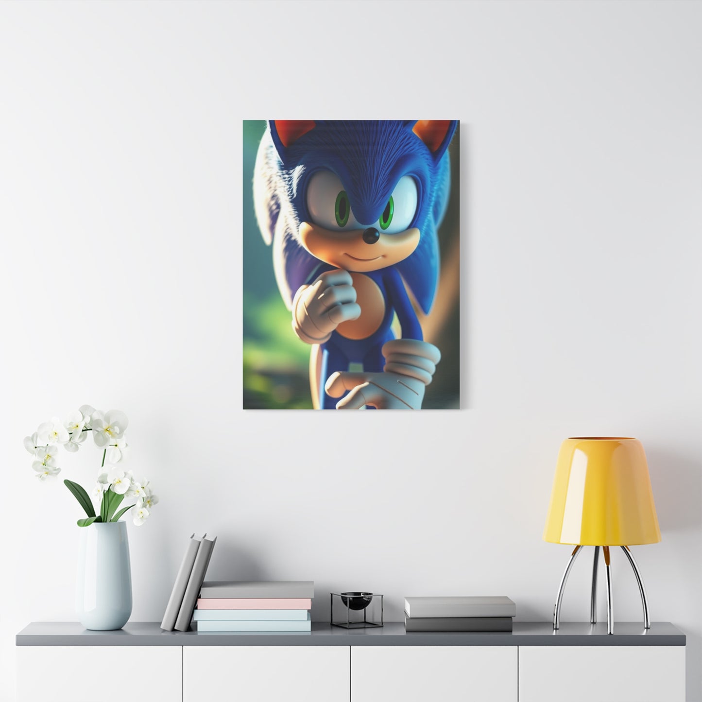 Supreme Sonic the Hedgehog Art Beautiful Collection Wall Art & Canvas Print