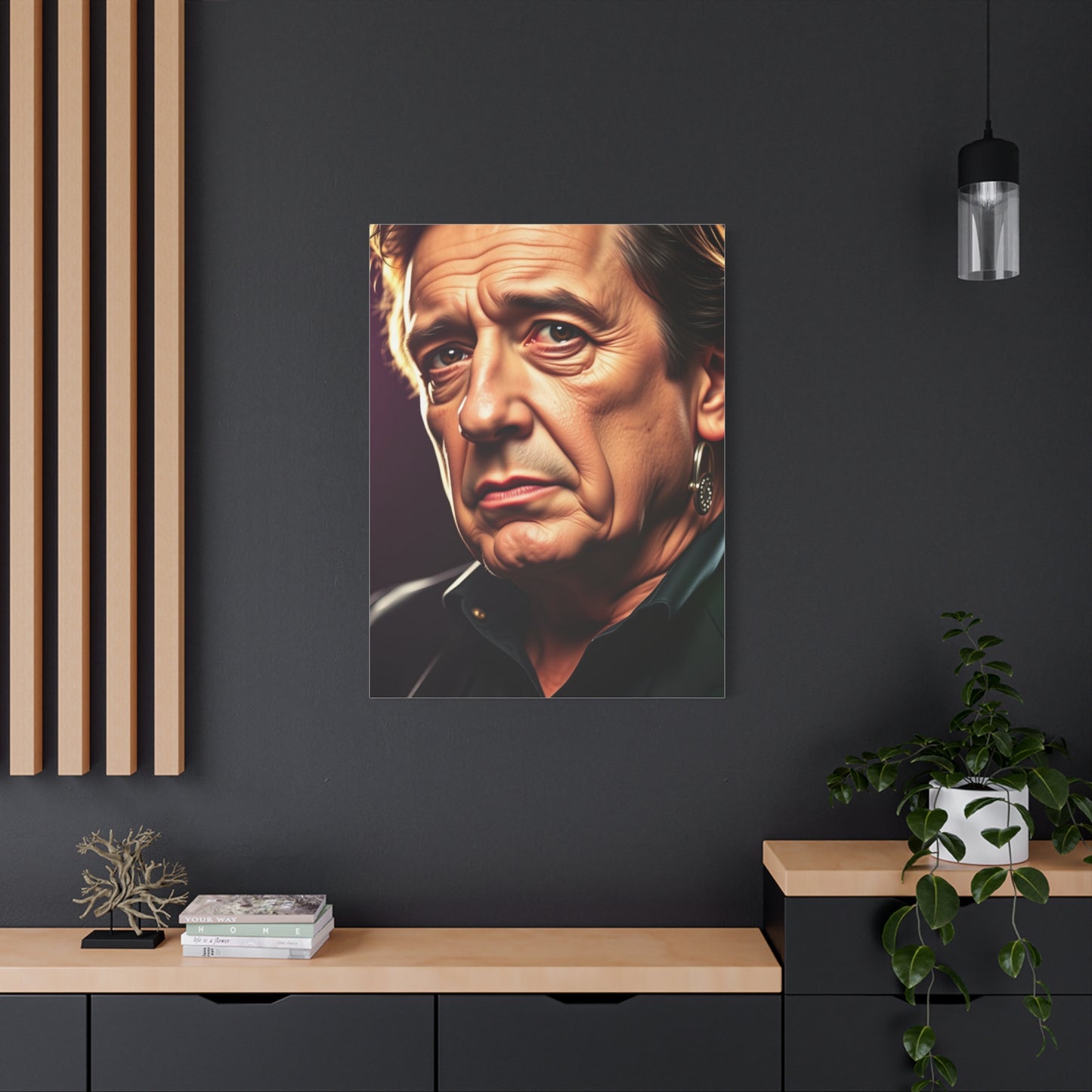 Johnny Cash Art Supreme Canvas Wall Art & Canvas Print