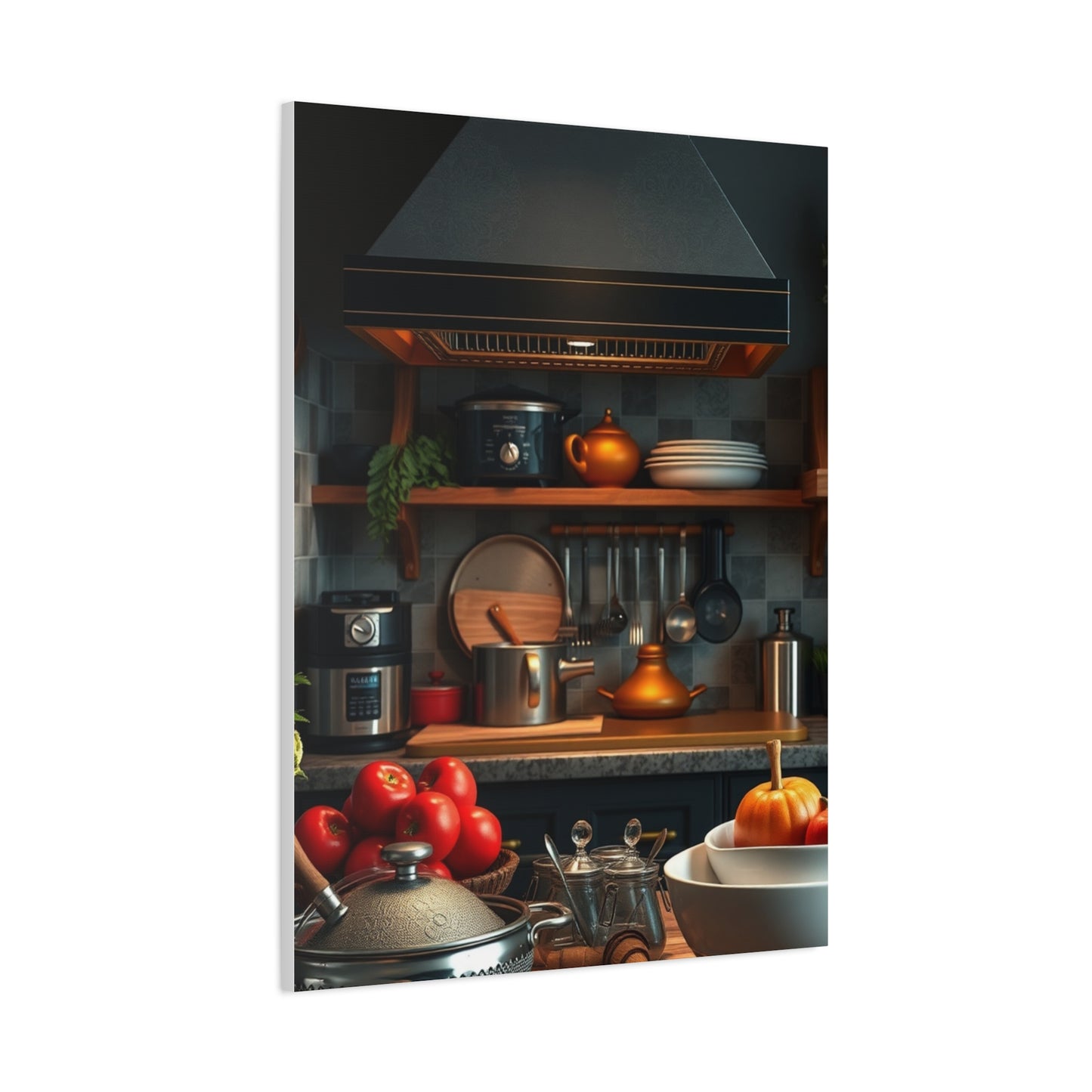Gastronomic Artistry Display Wall Art & Canvas Print