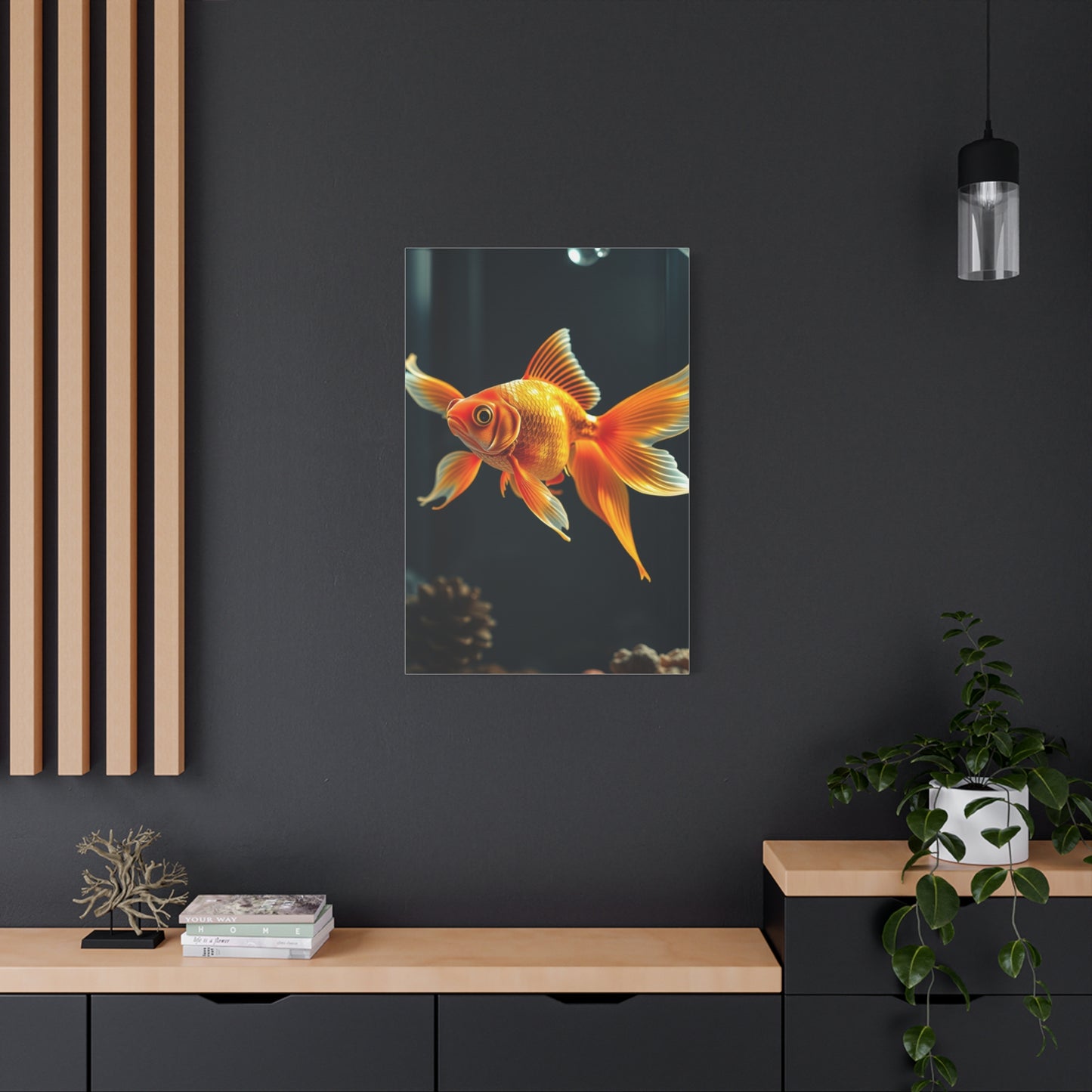 Elite Goldfish Art Vision Wall Art & Canvas Print