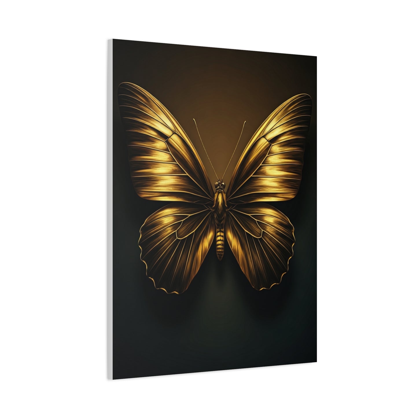 Golden Monarch Style Butterfly Elegance Wall Art & Canvas Prints
