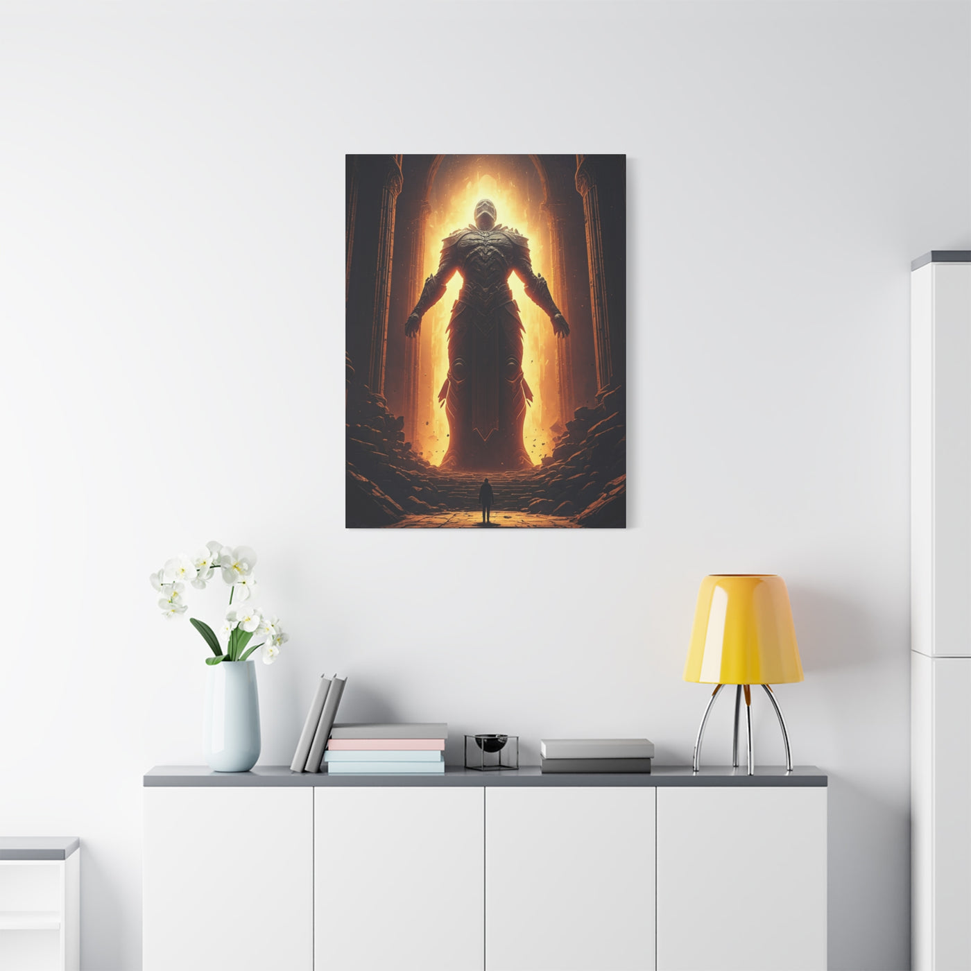 Ascended Flame Guardian Wall Art & Canvas Prints