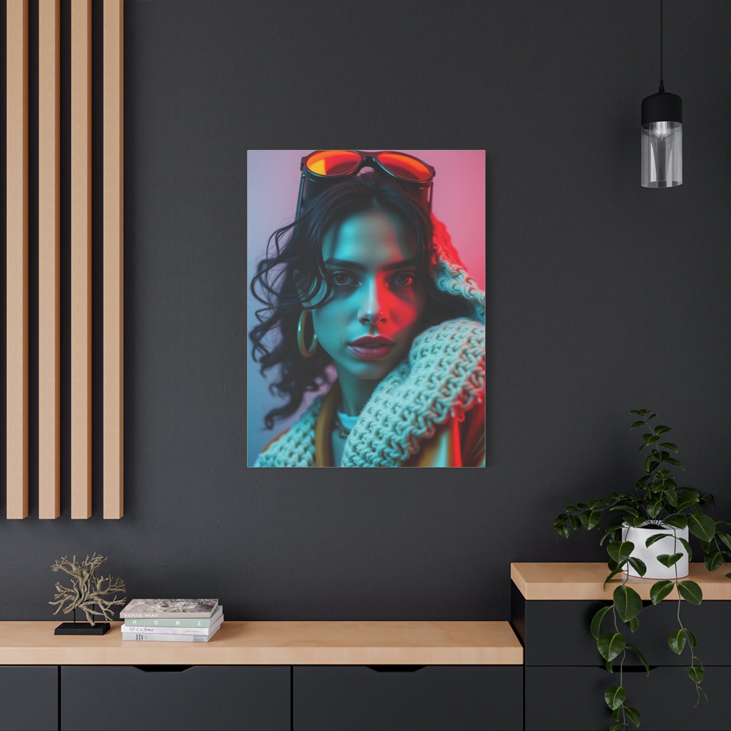 Supreme 70’s Aesthetic Art Canvas Wall Art & Canvas Print