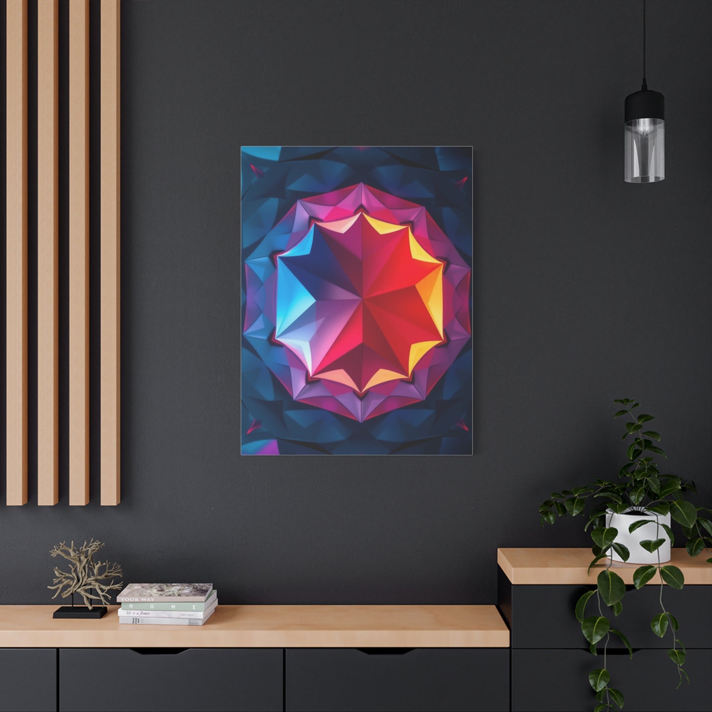 Geometric Opulence Canvas Wall Art & Canvas Print