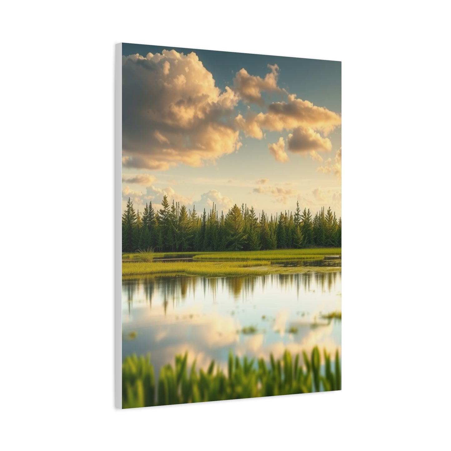 Marsh & Swamp Art Supreme Canvas Wall Art & Canvas Print