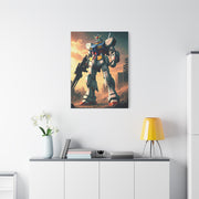 Mecha Guardian of the Ruins Wall Art & Canvas Prints