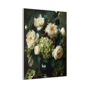 Dutch Floral Green Still Life Wall Art & Canvas Print