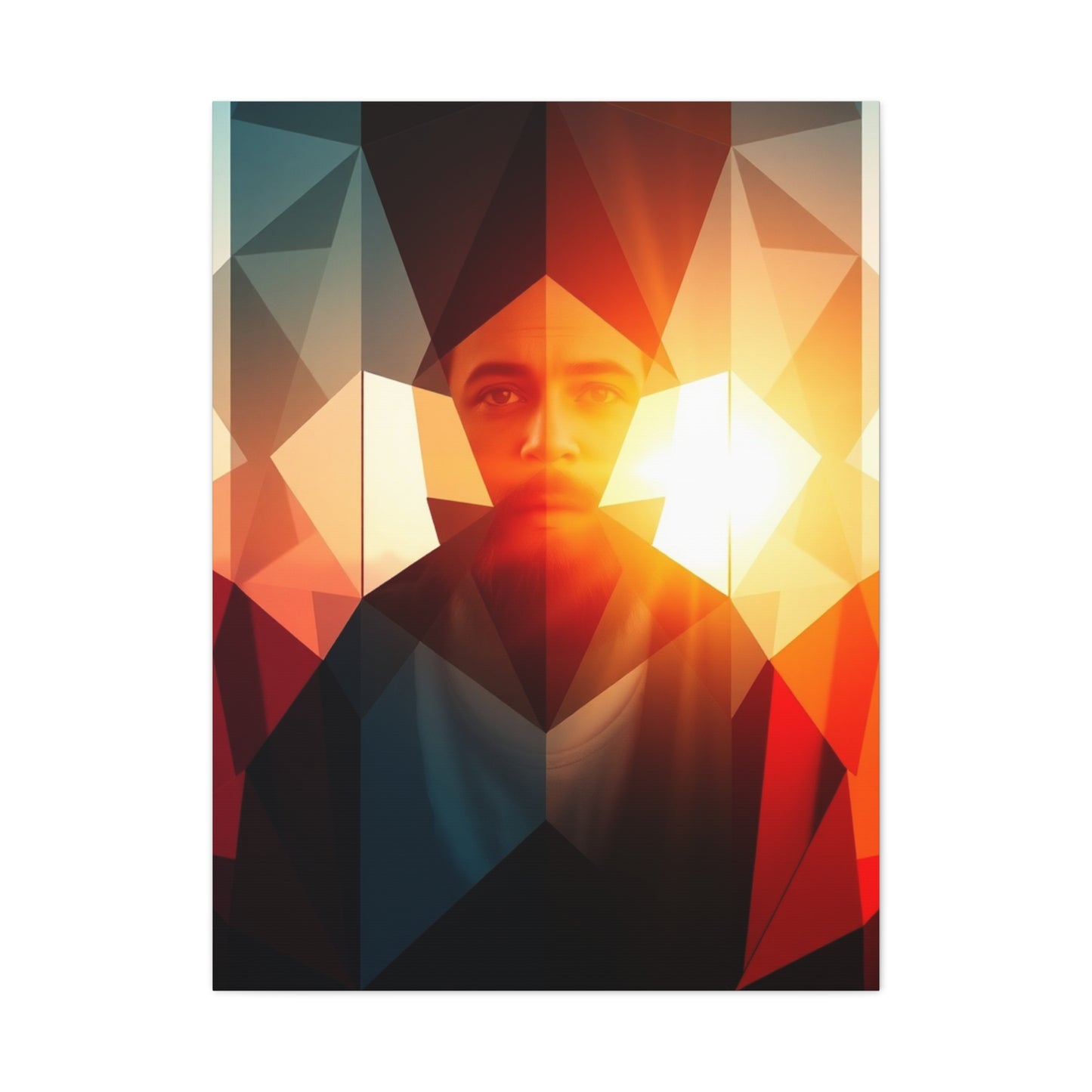 Geometric Elysium Canvas Wall Art & Canvas Print