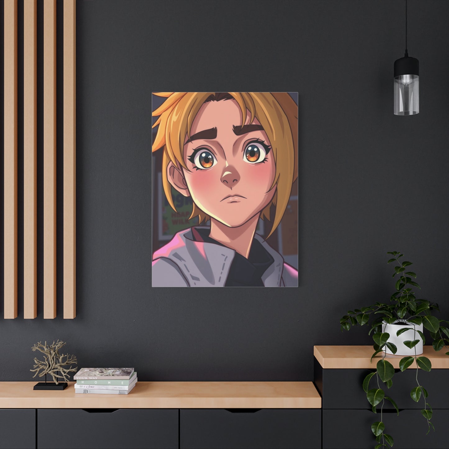 Ebullient Scene Artwork Wall Art & Canvas Print