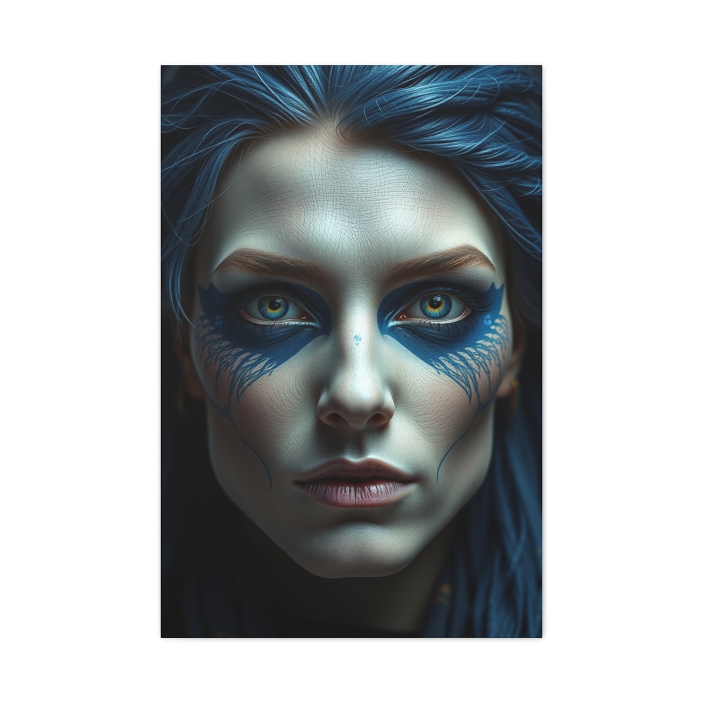 Collection Blue & Gray Art Art Wall Art & Canvas Print
