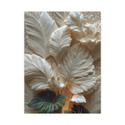 Sculptural Botanical Bas-Relief Wall Art & Canvas Print