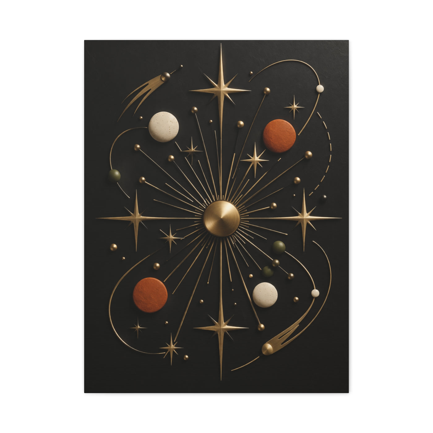 Atomic Starburst Constellation Wall Art & Canvas Print