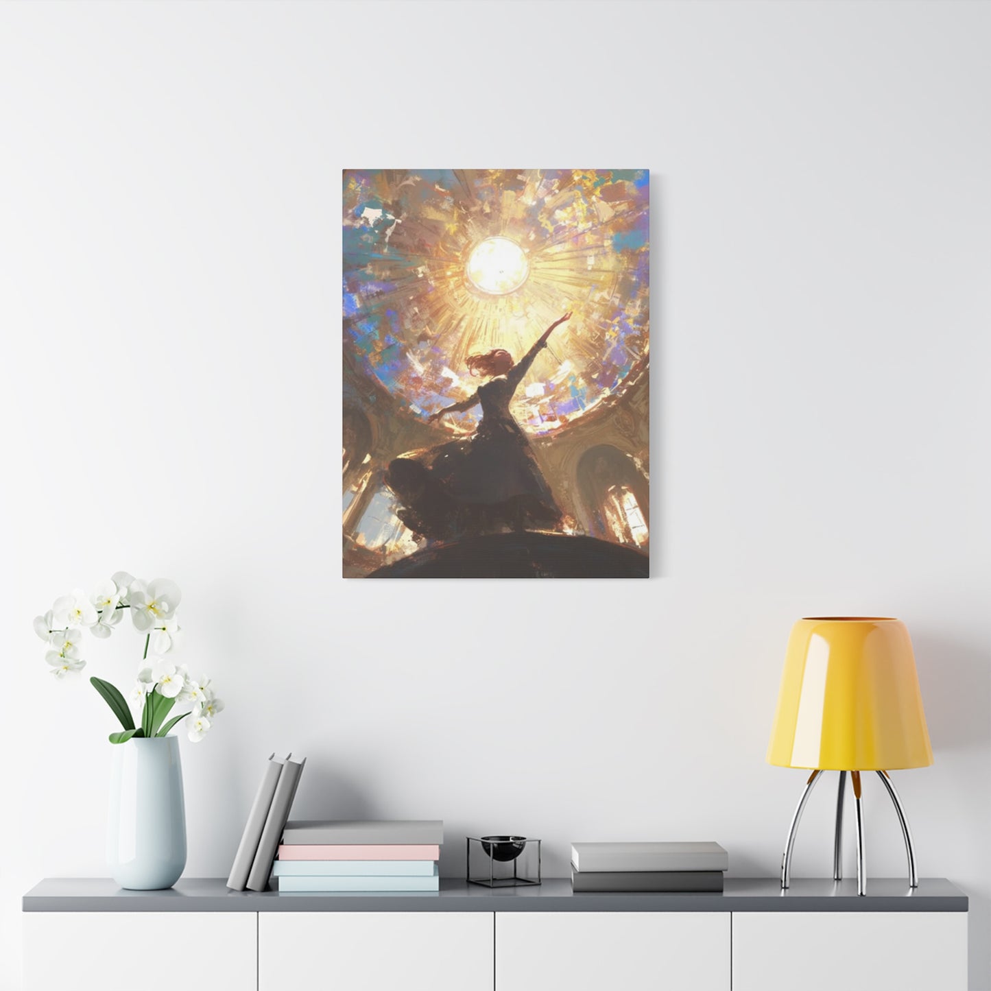 Women Dancing God Light Wall Art & Canvas Prints