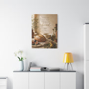 Give Us This Day Our Daily Bread Scripture Wall Art & Canvas Print