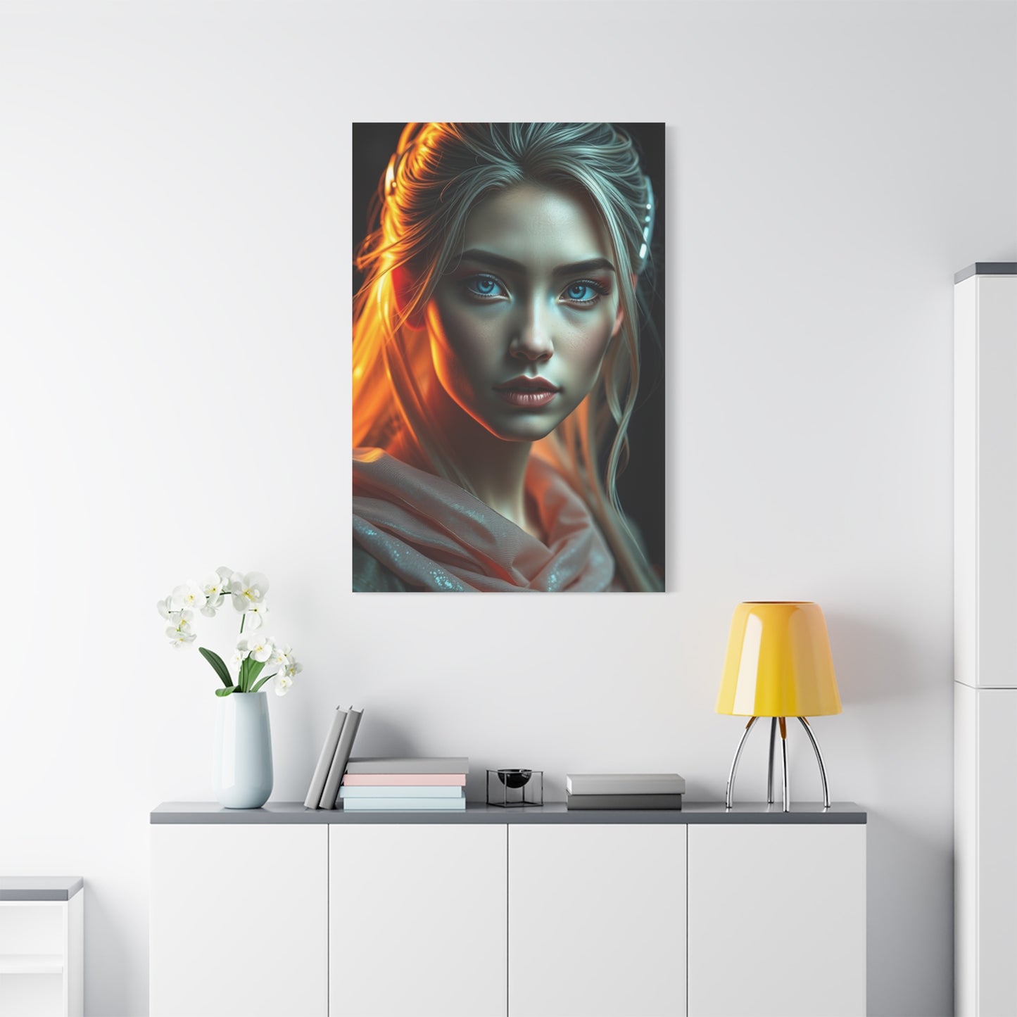 Radiant Cyber Canvas