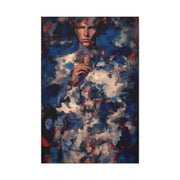 Surreal Cloud Portrait Composition Wall Art & Canvas Print