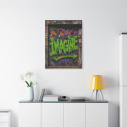 Urban Graffiti Statement Door Street Wall Art & Canvas Print