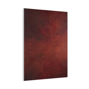 Earthy Red Wabi-Sabi Texture Abstraction Wall Art & Canvas Print
