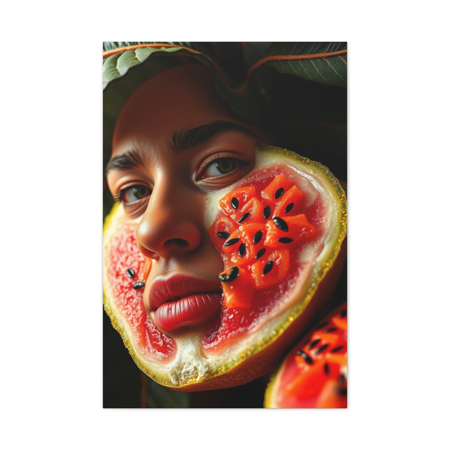 Guava Elegance Envisioned Wall Art & Canvas Print