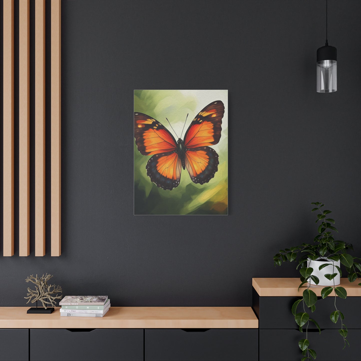 Monarch Butterfly Nature Study Wall Art & Canvas Prints