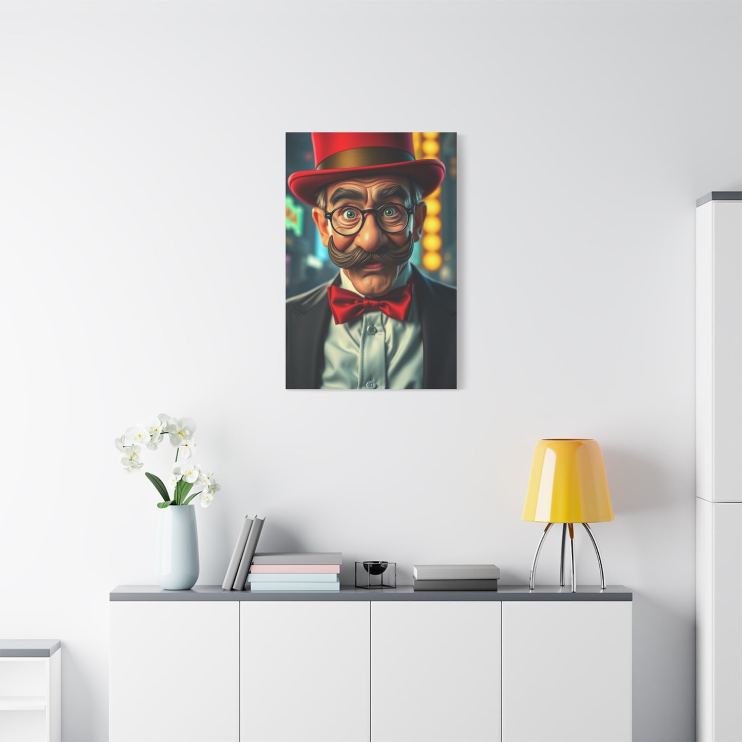 Collection Rich Uncle Pennybags Art Art Wall Art & Canvas Print