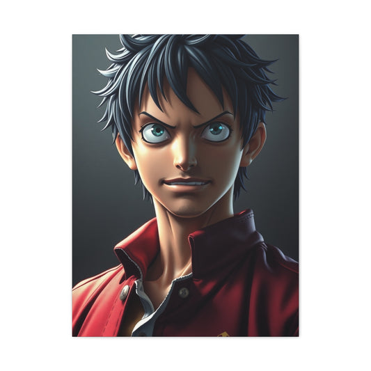 Monkey D. Luffy Art Canvas Art 2 Wall Art & Canvas Print