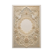 Ketubah-Inspired Papercut Relief Wall Art & Canvas Print