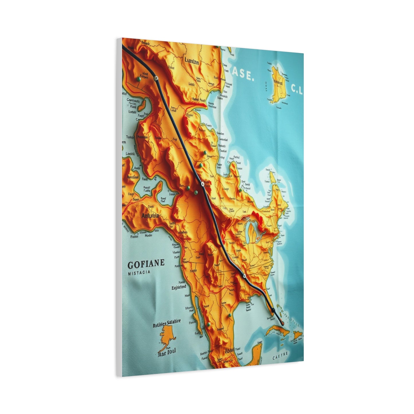 Geographic Opulence Décor