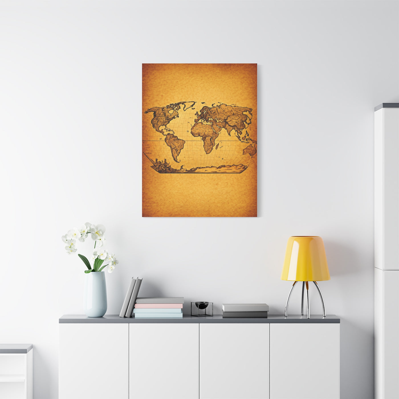 Old World Nautical Map Wall Art & Canvas Prints